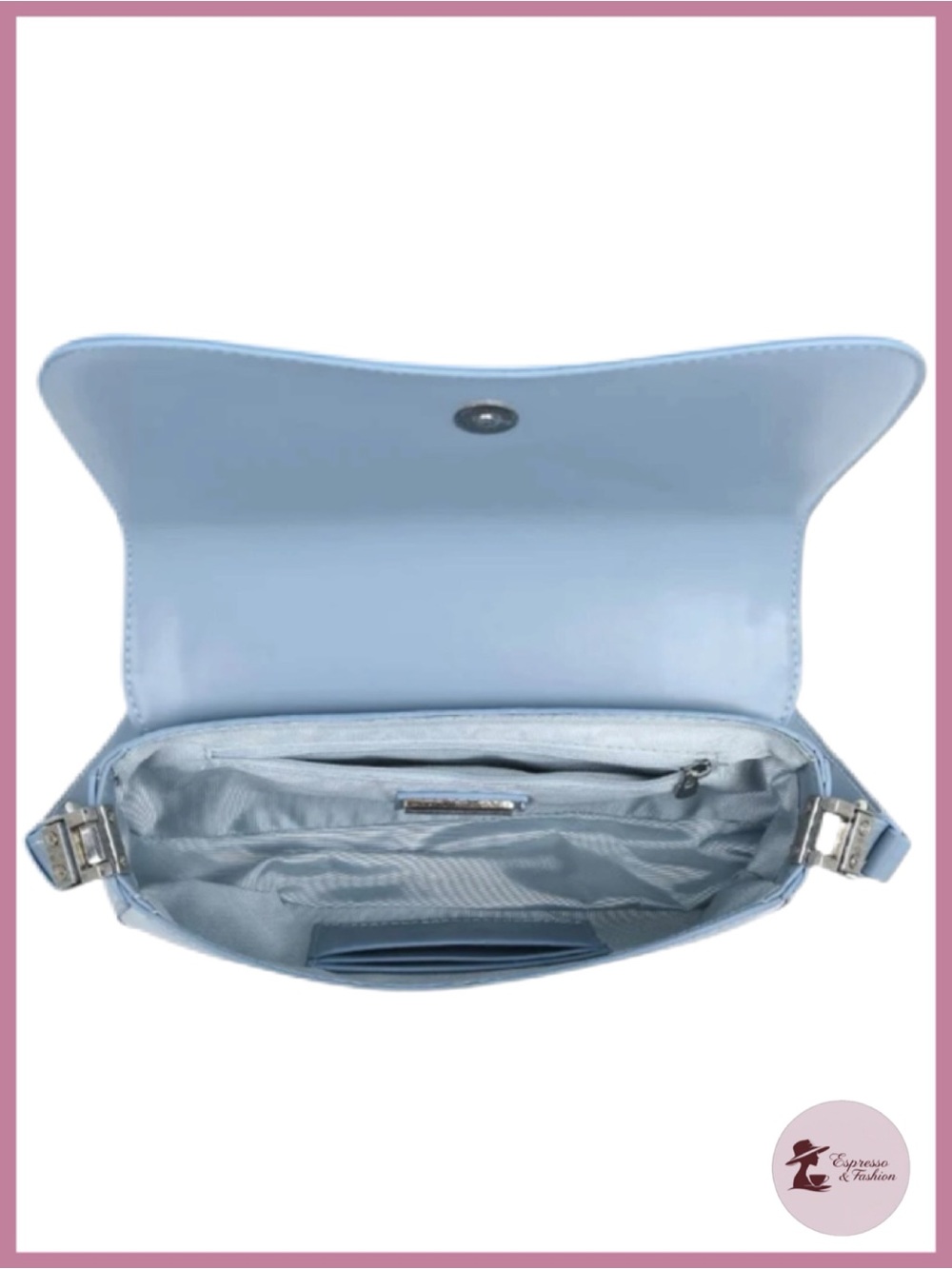 NWT Max Baguette Blue Shoulder Bag - Picture 11 of 11